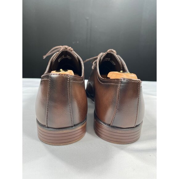 Tayno Brown Leather Oxfords SKU 7503 Size 9.5 - Picture 5 of 11